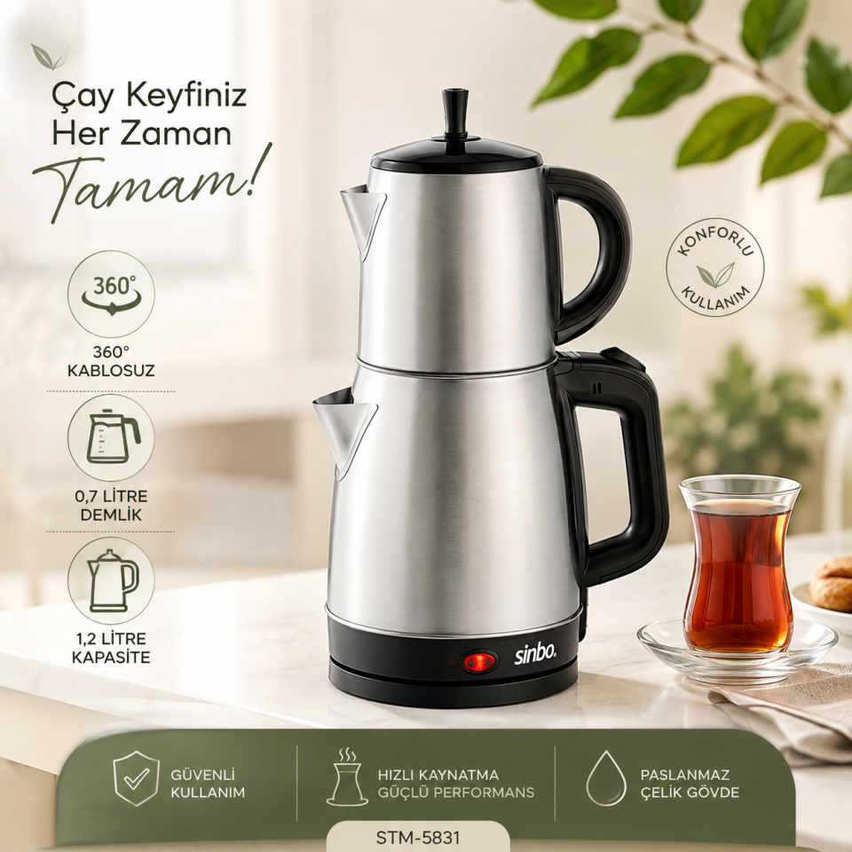 SİNBO ÇAY MAKİNESİ 5831