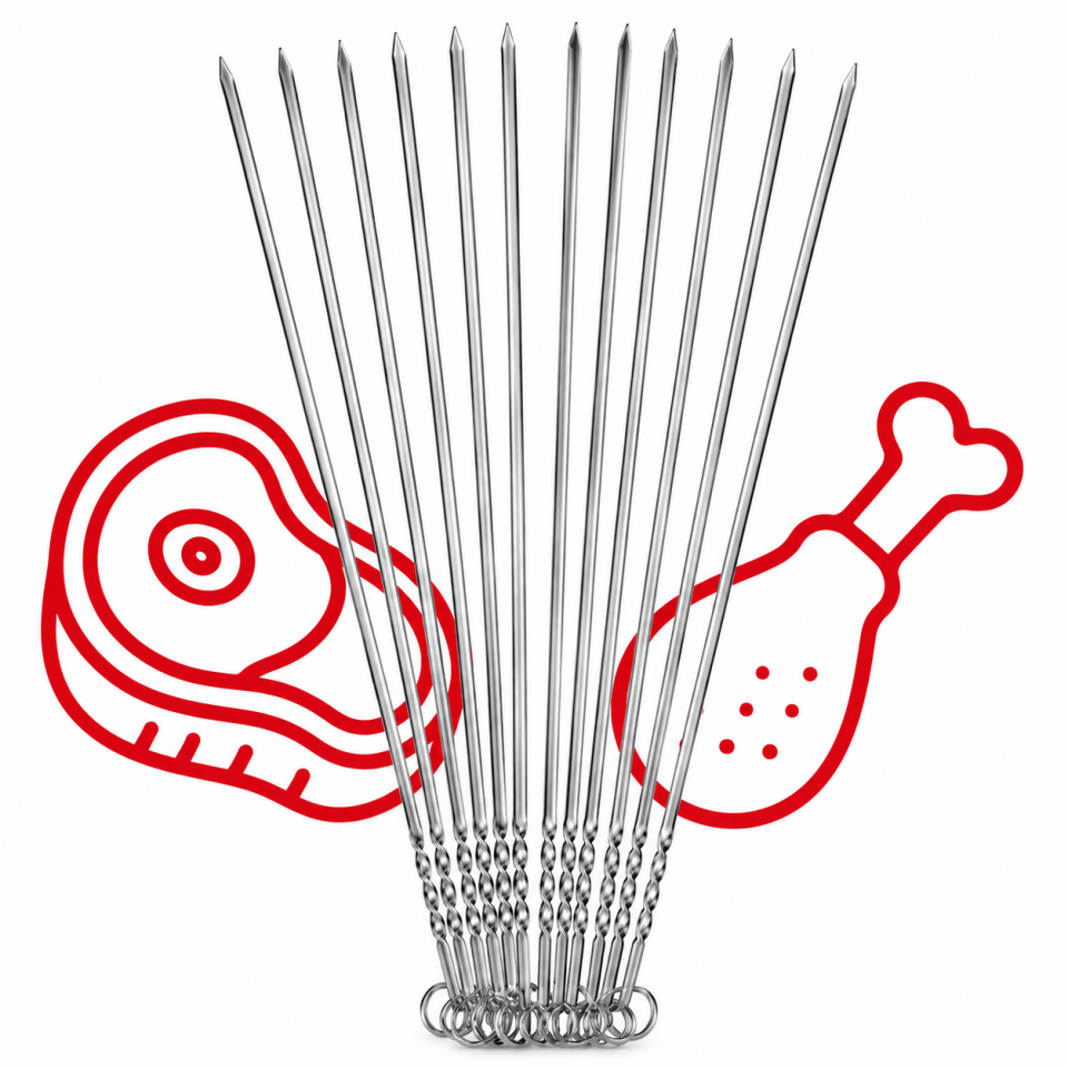 KINETEX METAL YASSI ET ŞİŞ 50 CM KTX-2997