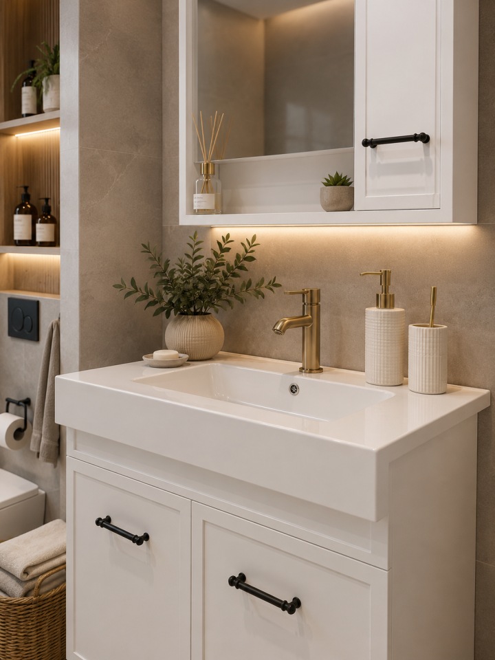 BANYO DOLABI 100 CM TOPKAPI