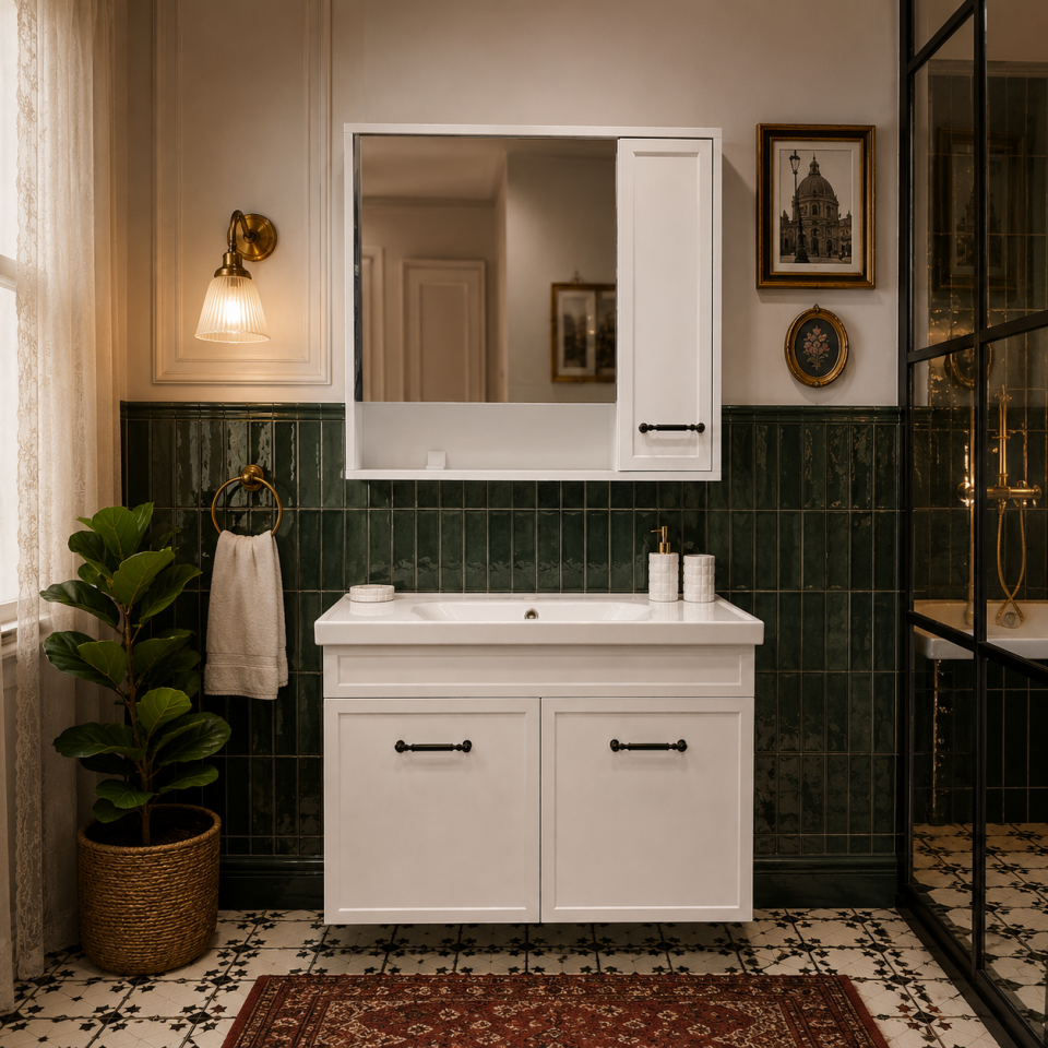 BANYO DOLABI 100 CM TOPKAPI