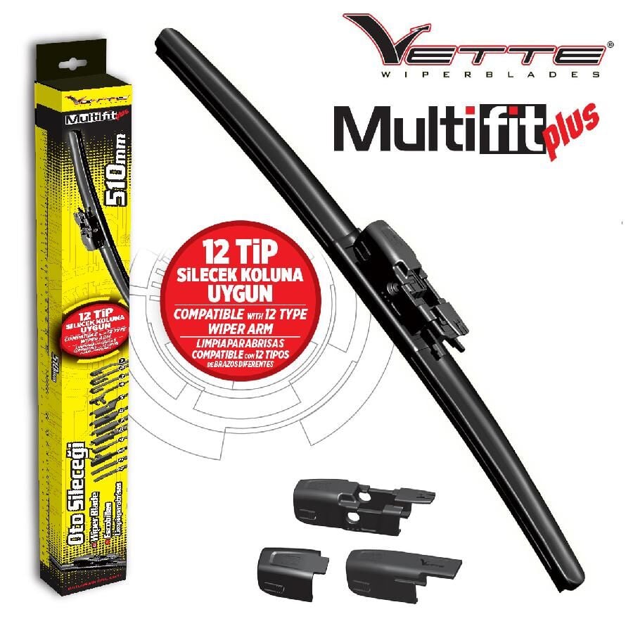 AUTOMİX VETTE PLUS MULTİFİT SİLECEK 510 MM