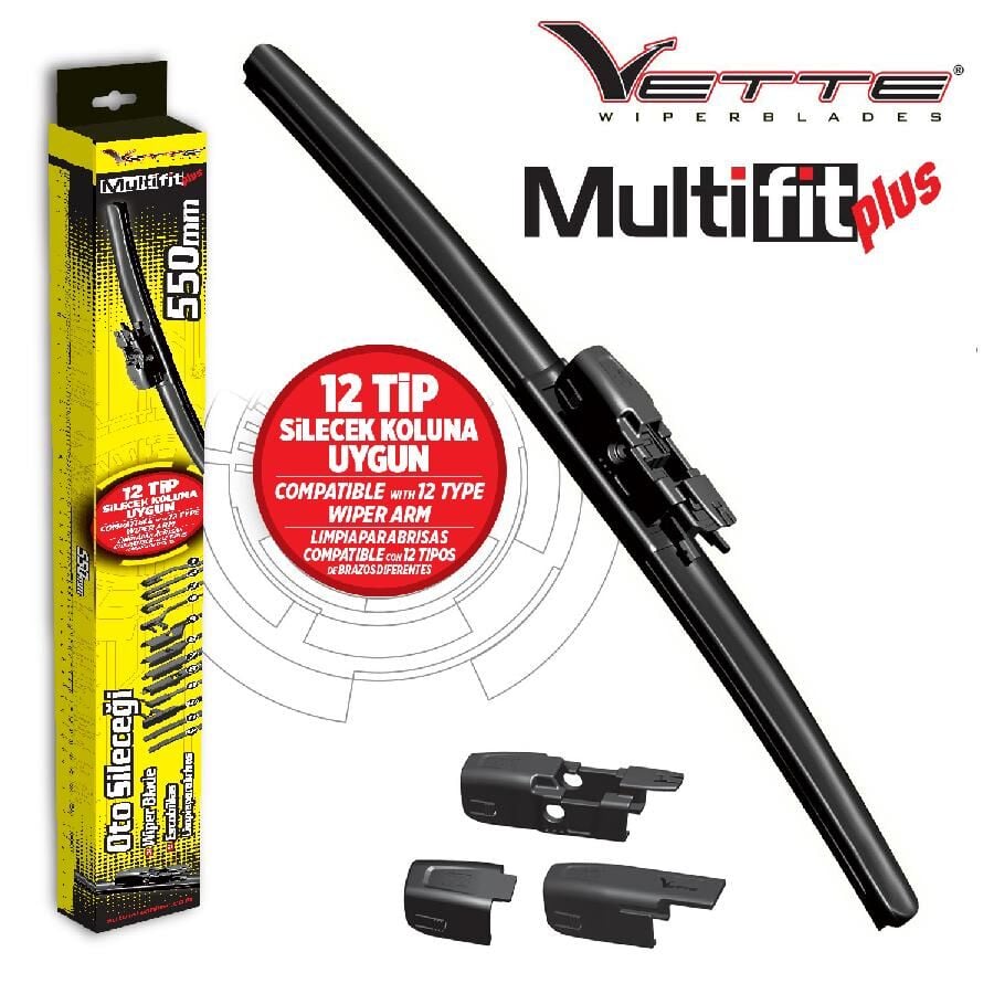 AUTOMİX VETTE PLUS MULTİFİT SİLECEK 550 MM