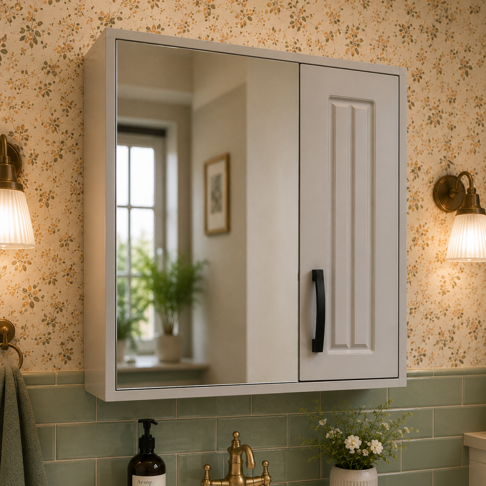 BANYO DOLABI 60 CM SOFT GRİ