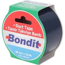 BONDİT TAMİR TAKVİYE BANDI SİYAH 48X10 CM