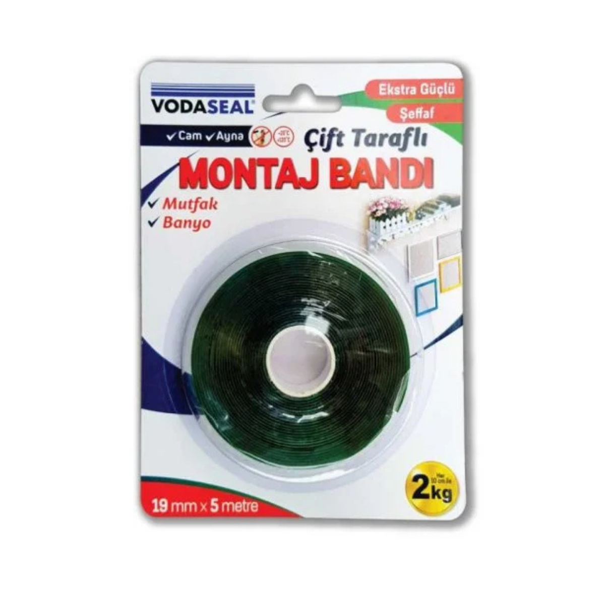 VODASEAL 19MMX5MT ŞEFFAF BANT