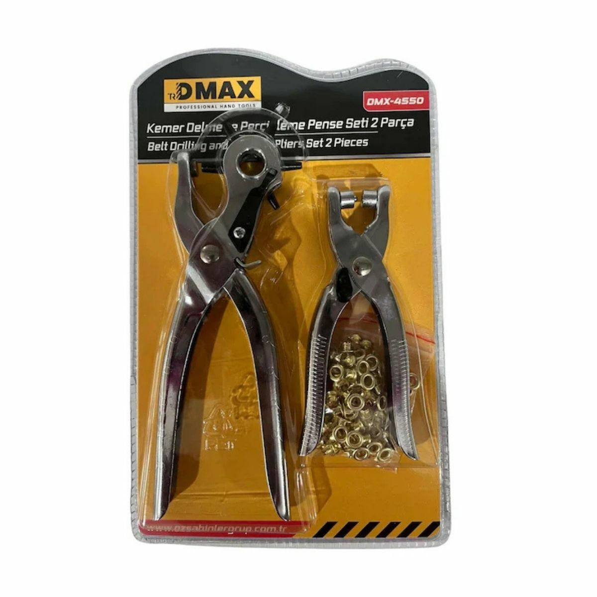 DMAX KEMER DELME PERÇİNLEME PENSE SET DMX4550