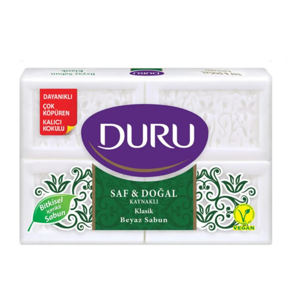 DURU BANYO SABUNU KLASİK 4 LÜ 600 GR