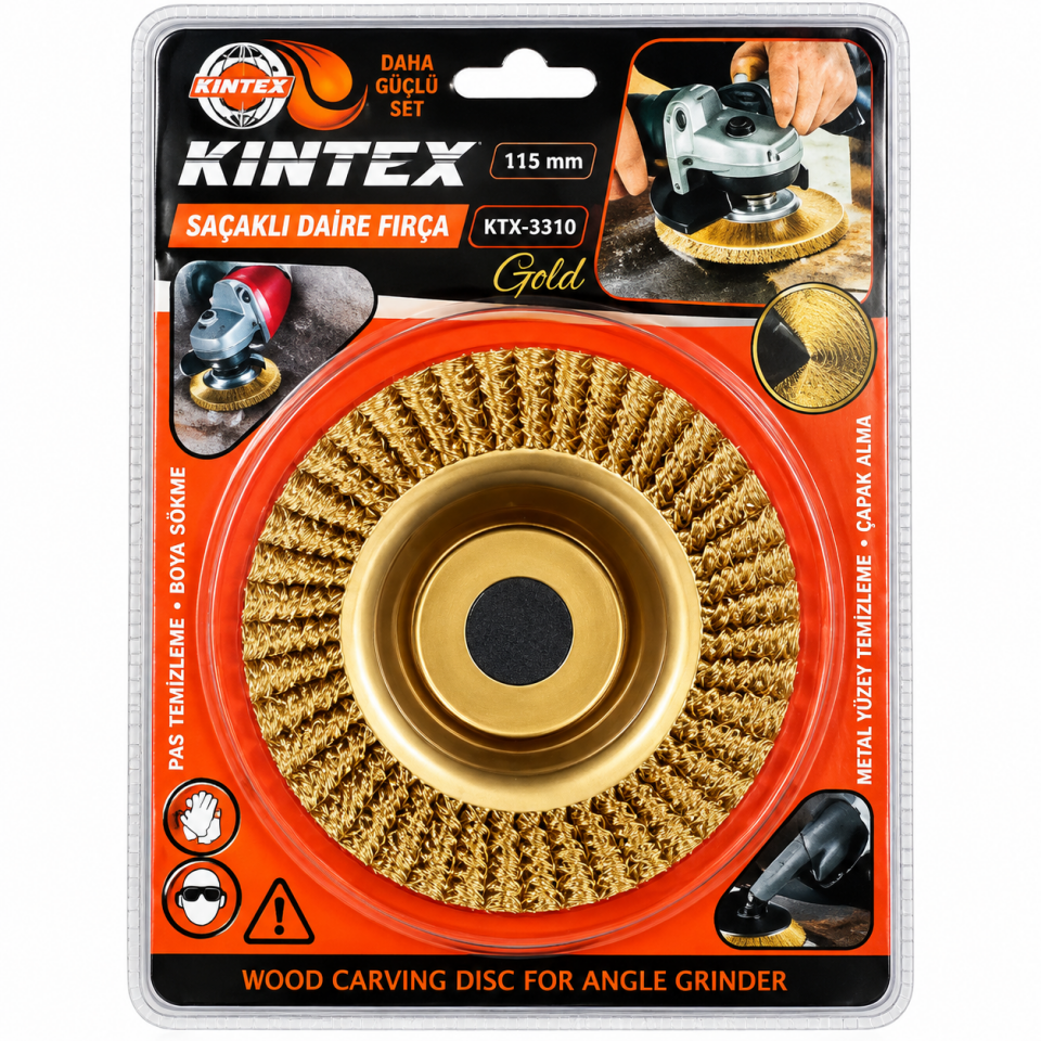 KINETEX AHŞAP TÖRPÜ DİSK 115MM KTX-3349