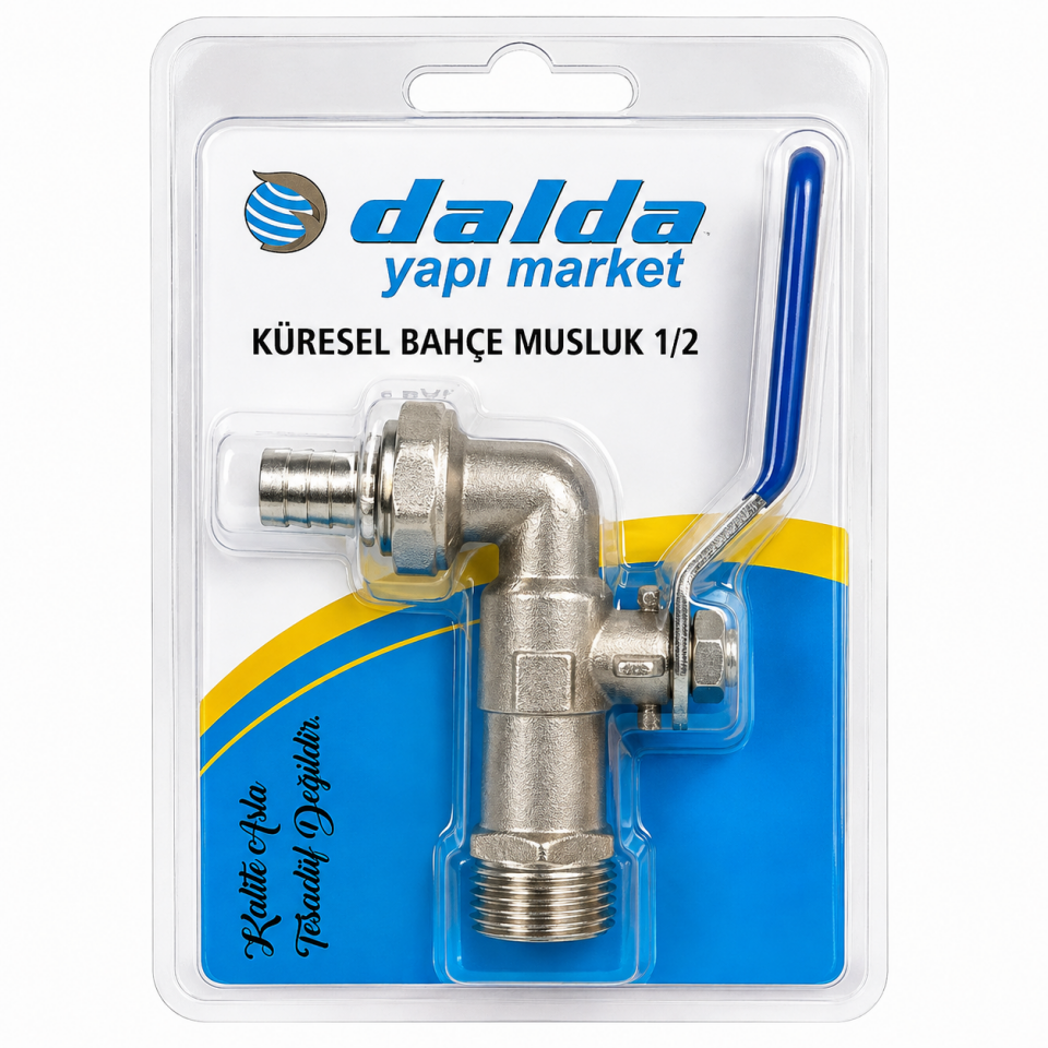 DALDA KÜRESEL BAHÇE MUSLUK 1/2 8400001