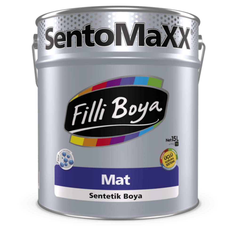 FİLLİ SENTOMAXX MAT SİYAH 2,5 LT