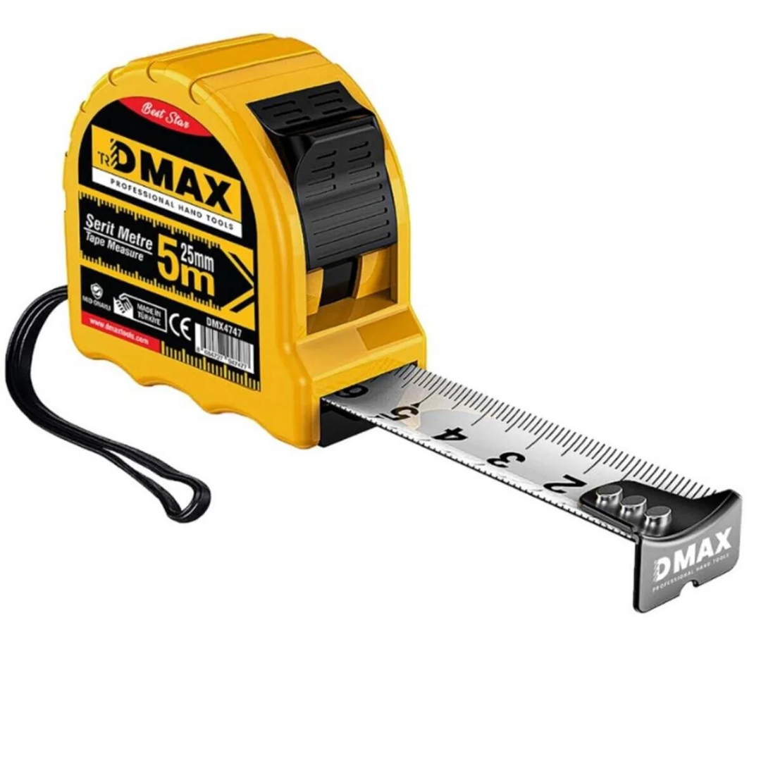 DMAX ŞERİT METRE STOPLU PRO.5 MT DMX4778