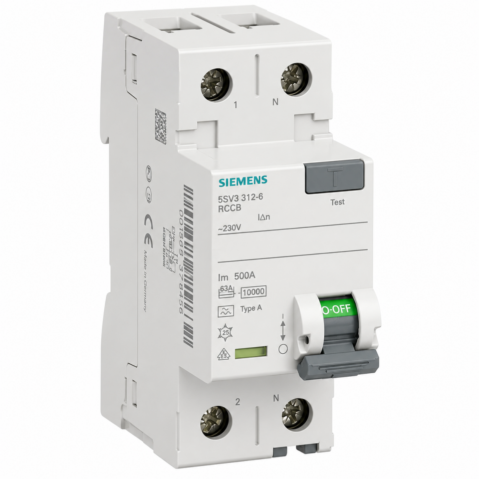 SİEMENS 1X40 300 MA KAÇAK AKIM RÖLESİ 5SV5614-6