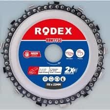 RODEX AHŞAP OYMA VE İŞLEME DİSKİ 125 MM