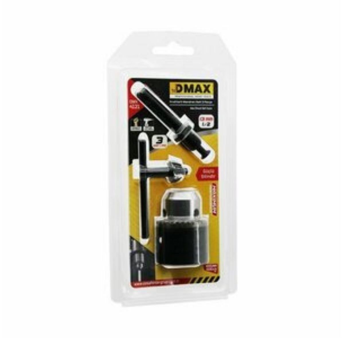 DMAX MANDREN ANAHTAR VE ASAPTÖRÜ 3 PARÇA DMX4121