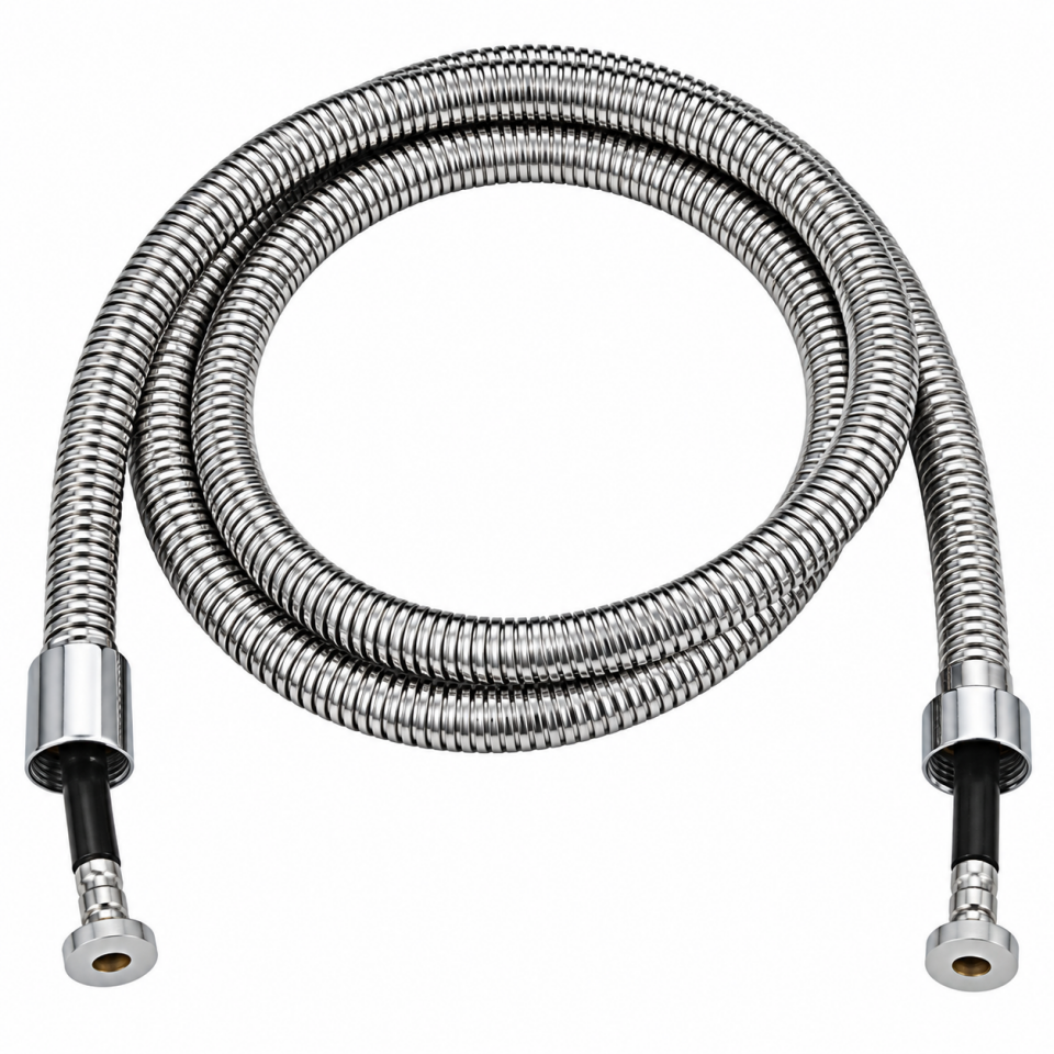 DUXXA DUŞ SPİRALİ PARLAK GRİ 60CM