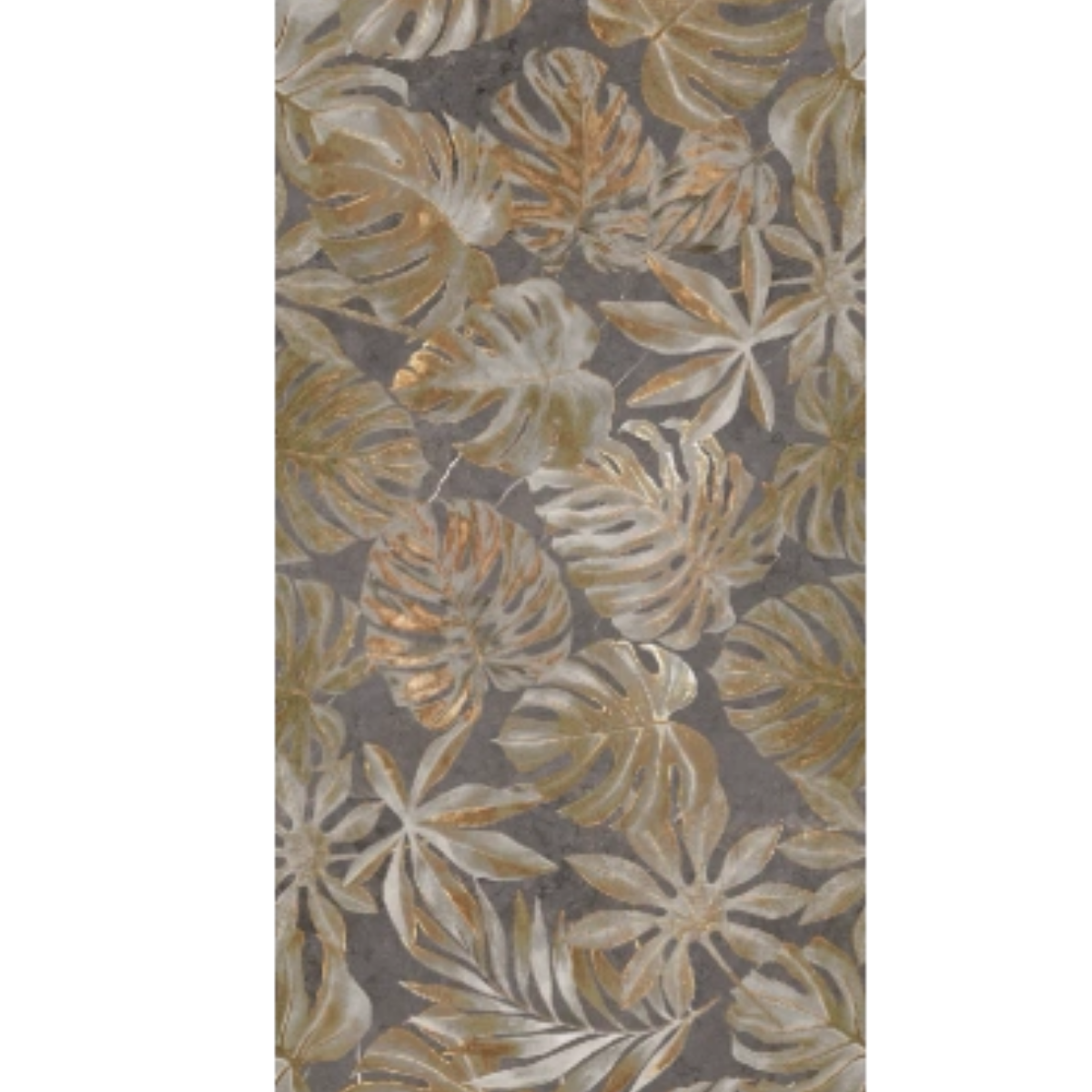 60X120 PALERMO TROPICAL MOTIF BROWN