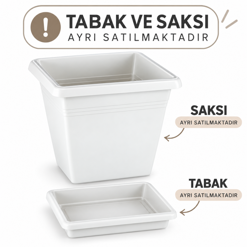 SAKSI VİLLA KARE NO:3 KİRLİ BEYAZ 17 LT