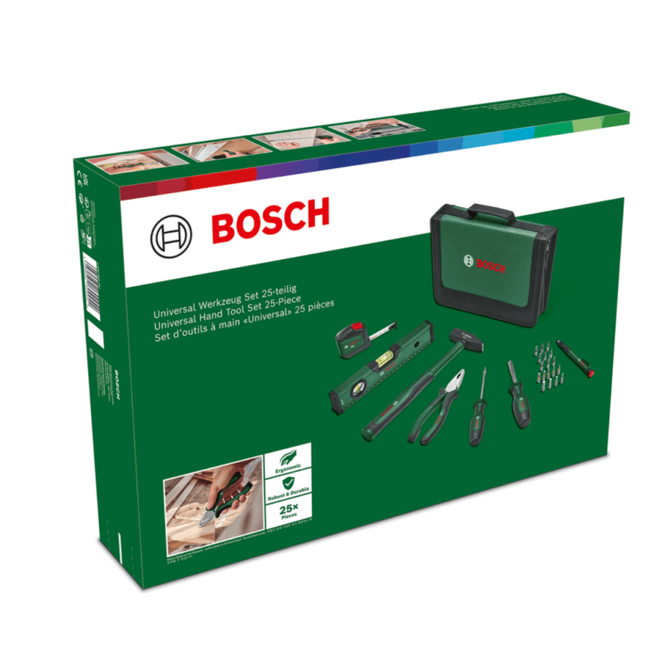 BOSCH UNIVERSAL EL ALETİ SETİ 25 PARÇA 1600A0275J