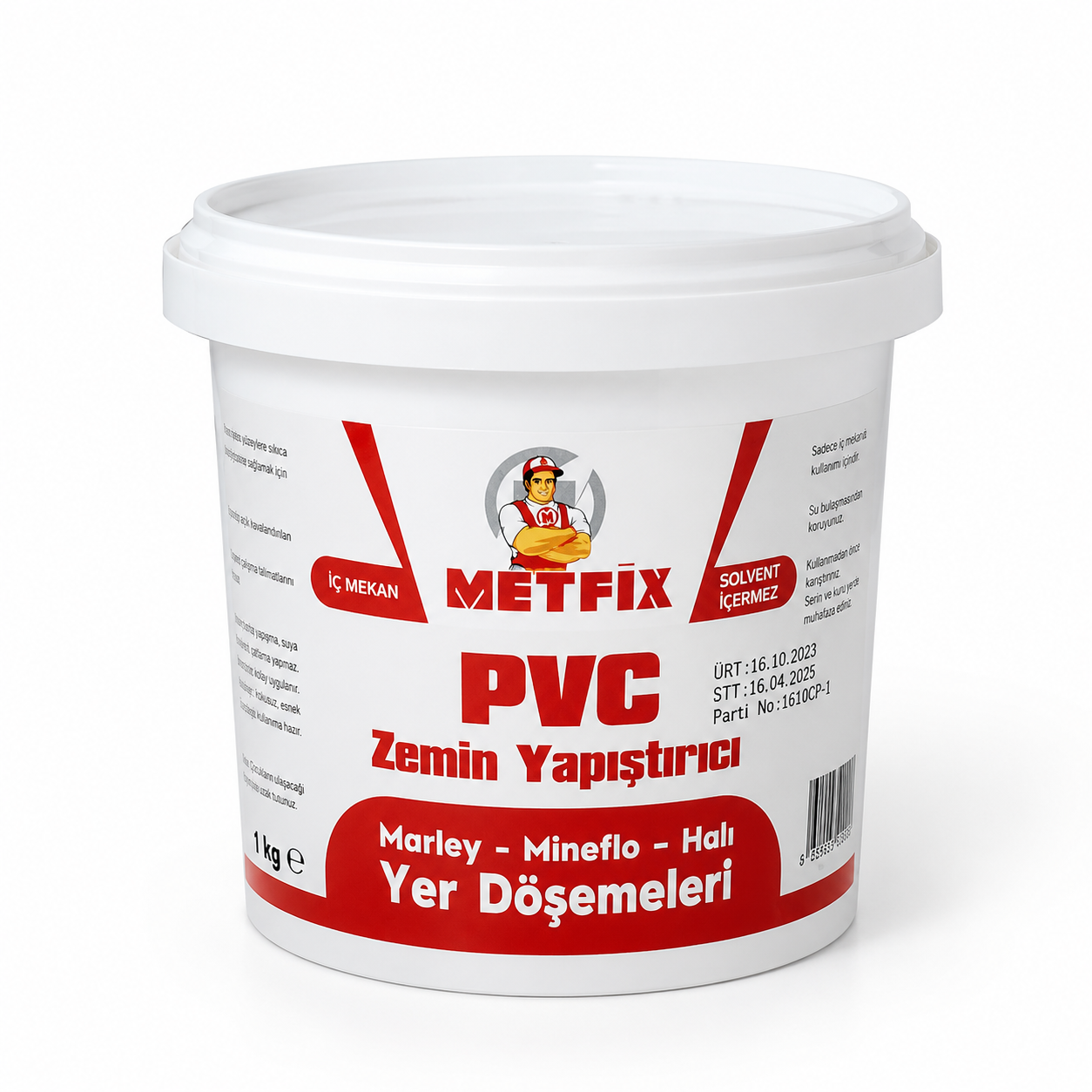 METFİX PVC VE MARLEY ZEMİN YAPIŞTIRICI 1 KG