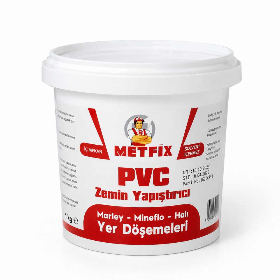 METFİX PVC VE MARLEY ZEMİN YAPIŞTIRICI 1 KG