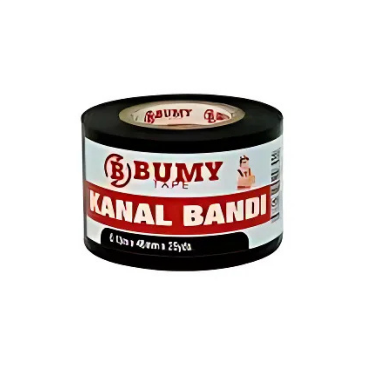 BUMY KANAL BANDI 0,13MMX50MMX25 SİYAH