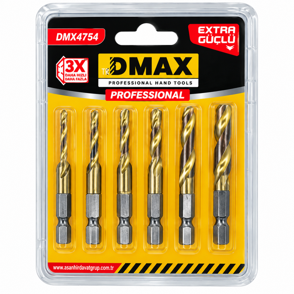 DMAX MATKAP UCU DELME VE DİŞ AÇMA SET DMX4764