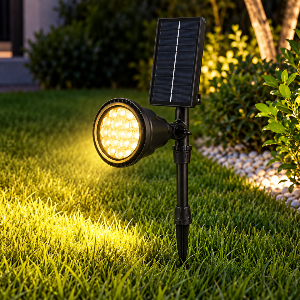 HELİOS 15W SOLAR KZIKLI ÇİM ARMATÜR GÜNIŞIĞI HS-4003G