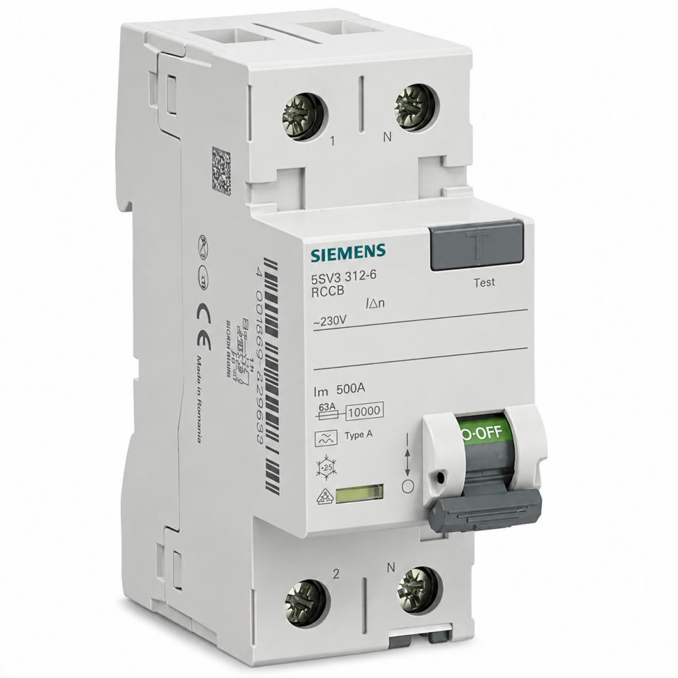 SİEMENS 1X63 KAR 30MA KAÇAK AKIM SİG. 5SV5316