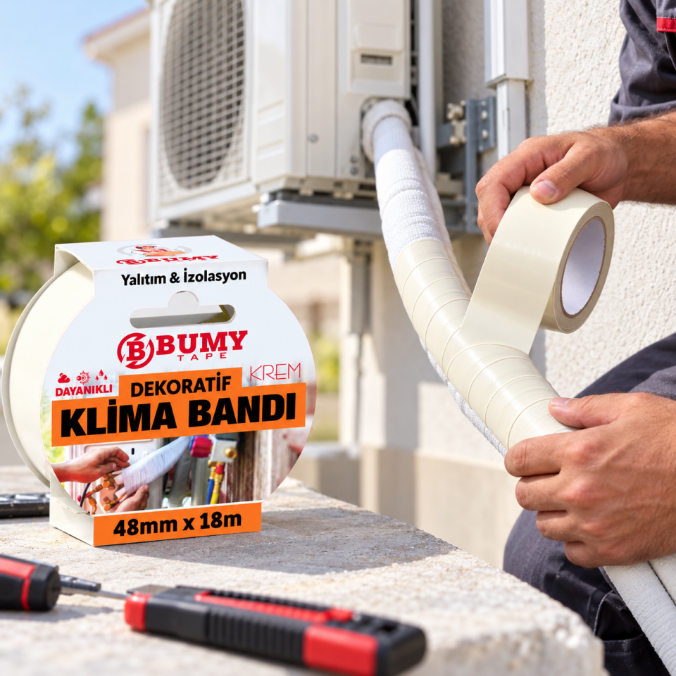 BUMY DEKORATİF KLİMA BANDI 48MMX18M