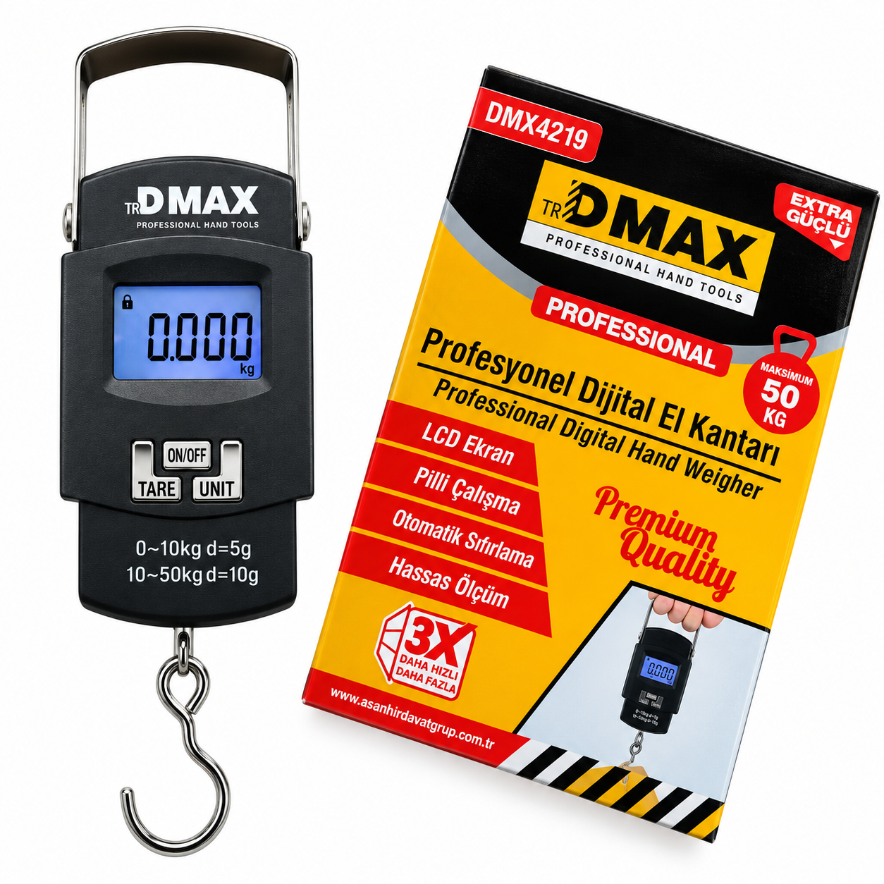 DMAX DİJİTAL EL KANTARI DMX4219