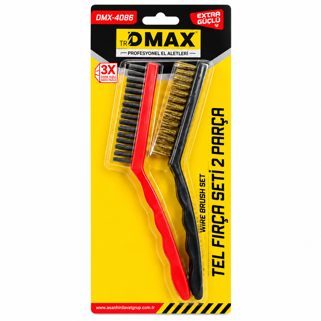 DMAX TEL FIRÇA SETİ 2 Lİ DMX4086