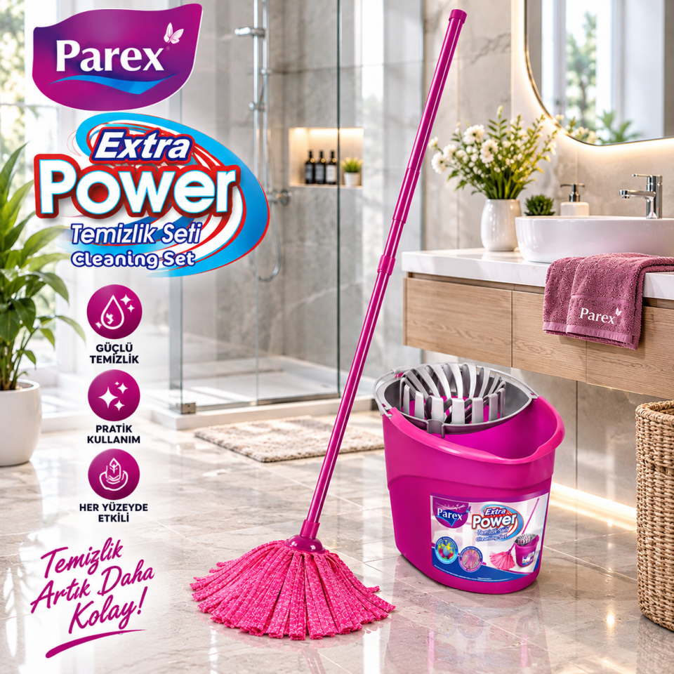 PAREX EXTRA POWER TEMİZLİK SETİ
