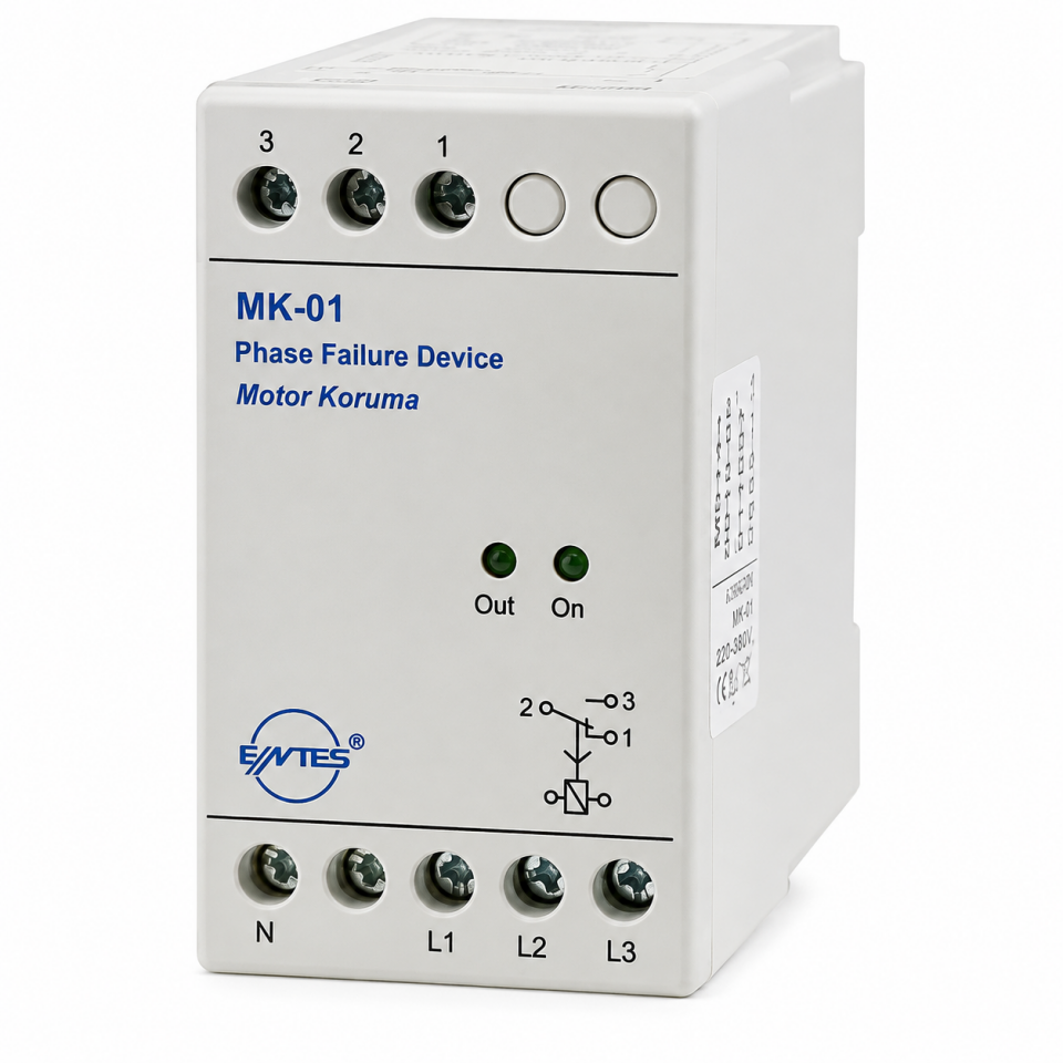 ENTES MK-01 MOTOR-FAZ KORUMA