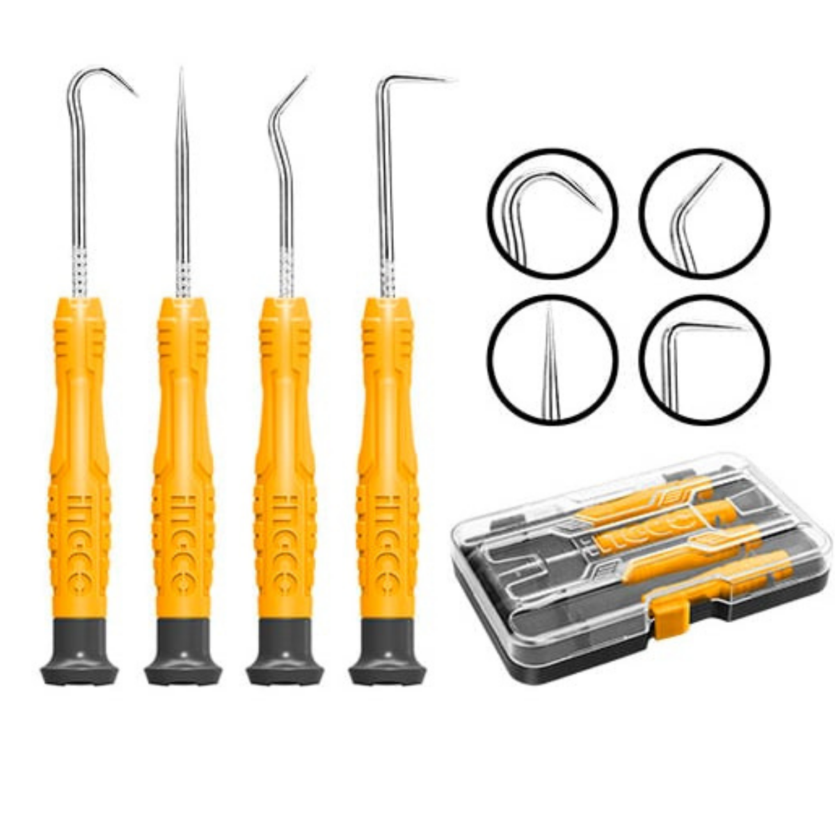 İNGCO 4 LÜ KANCA SETİ  HKPHS-0401