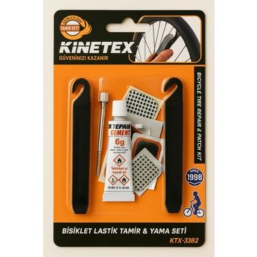KINETEX BİSİKLET YAMA TAMİR SET KTX-3382