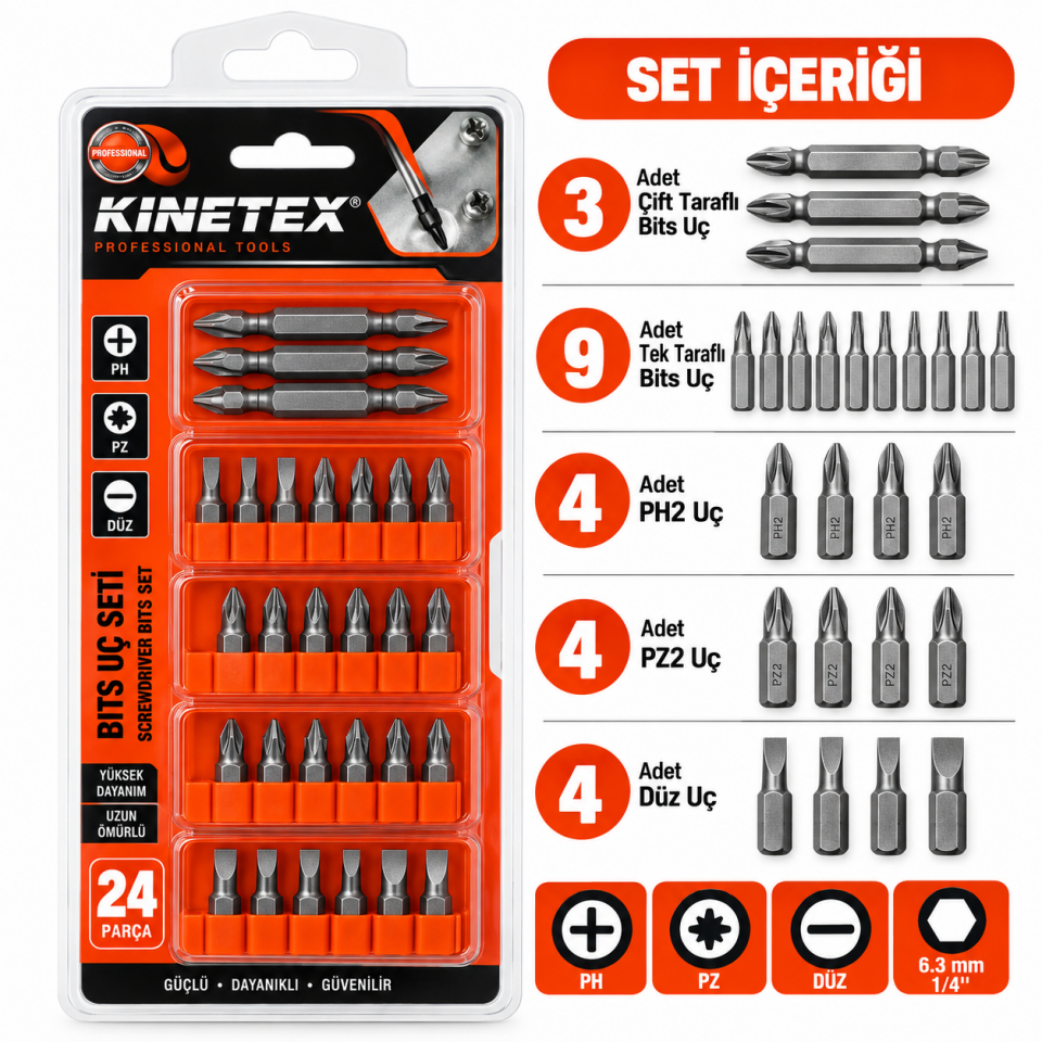 KNITEX BİTS SET 12 İN 1 KTX-3385