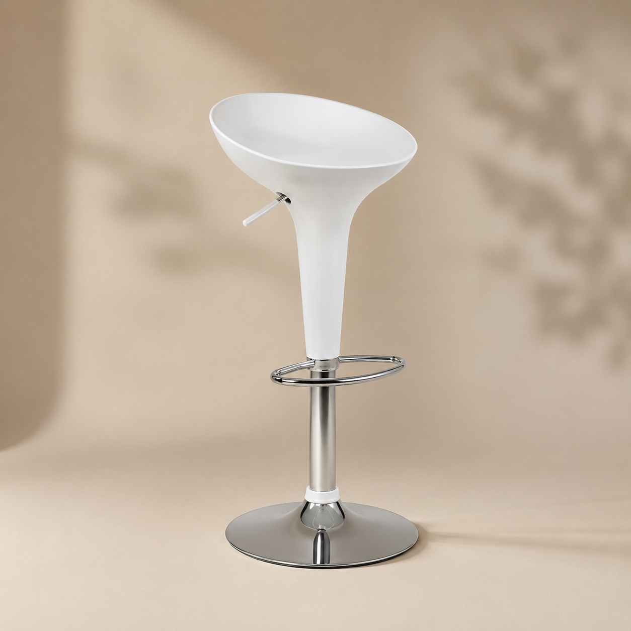 BAR TABURESİ BEYAZ LR7002