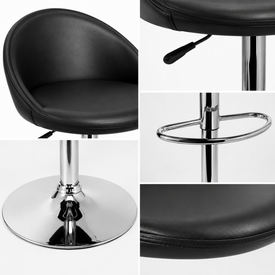 BAR TABURESİ SİYAH LR7002