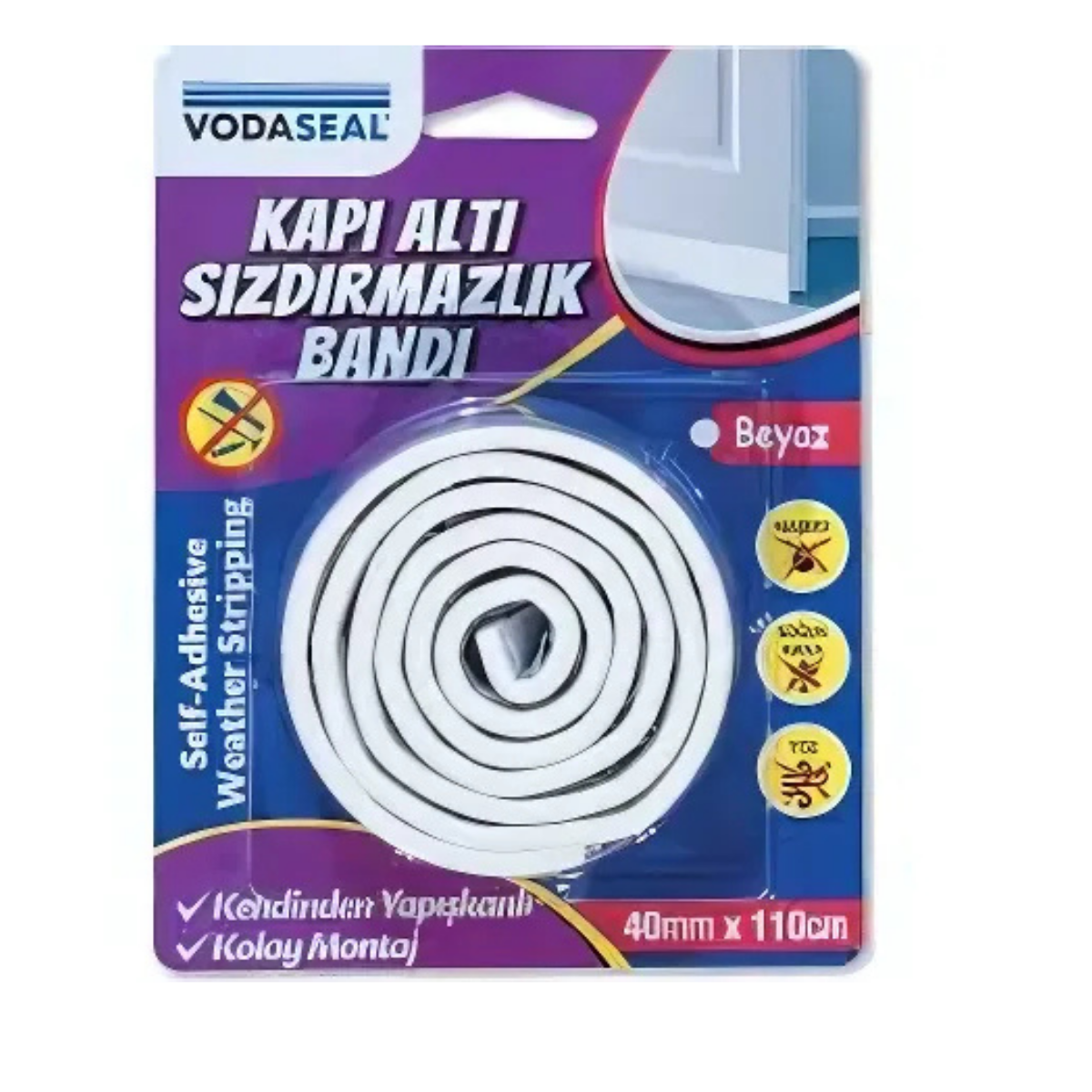 VODASEAL KAPI ALTI SIZDIRMAZLIK BANDI BEYAZ
