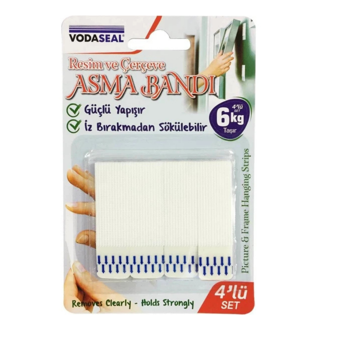VODASEAL RESİM ÇERÇEVE ASMA BANDI 4LÜ