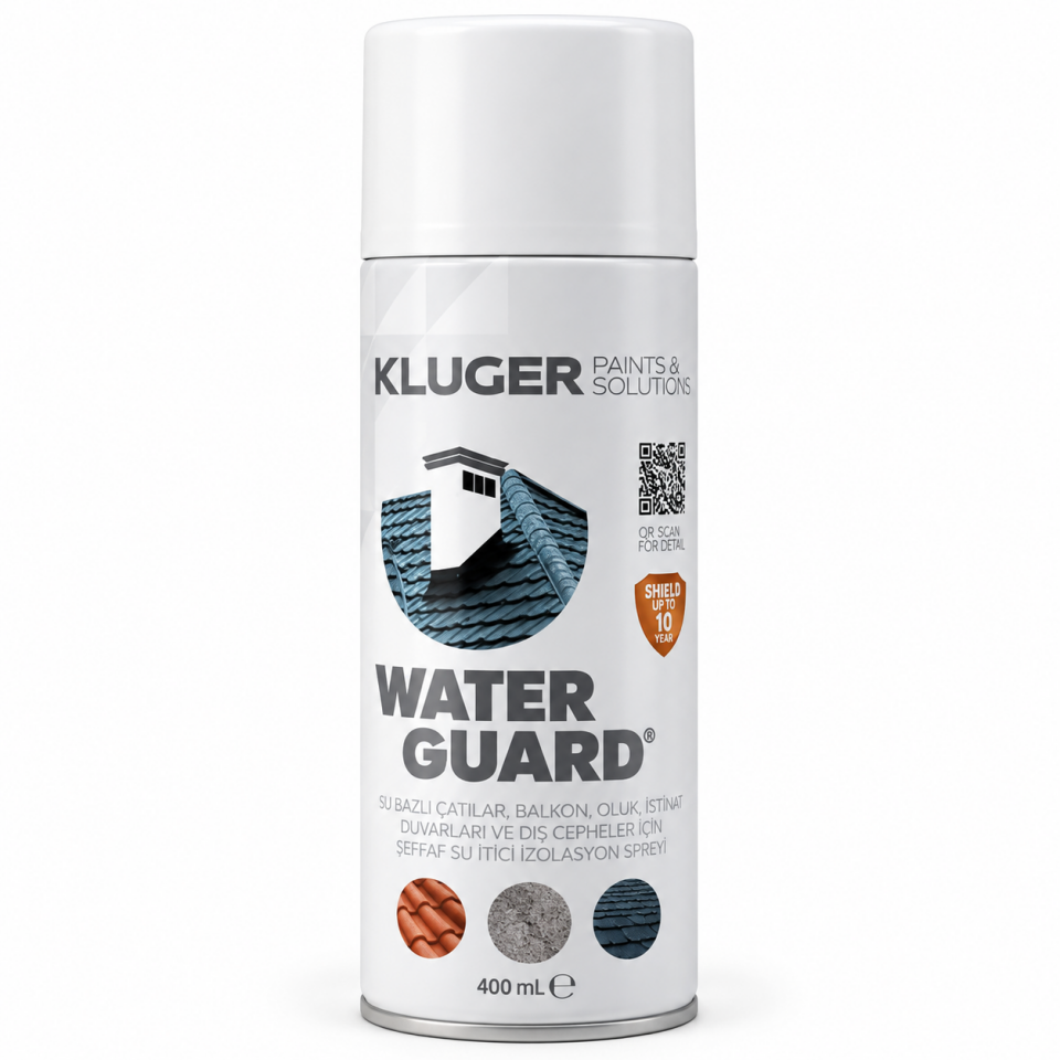 KLUGER İZALASYON SPREYİ LİKİT KAUÇUK WATER GUARD BEYAZ 750