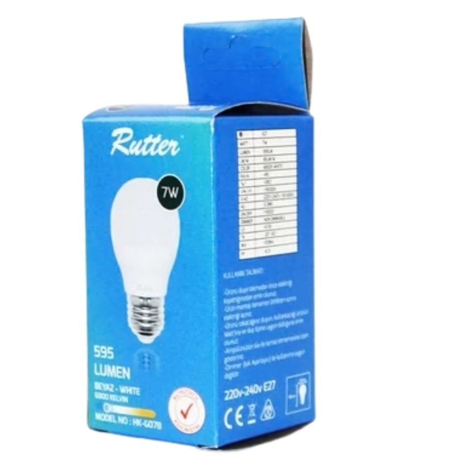 RUTTER 7W LED AMPUL GÜNIŞIĞI RT-1171