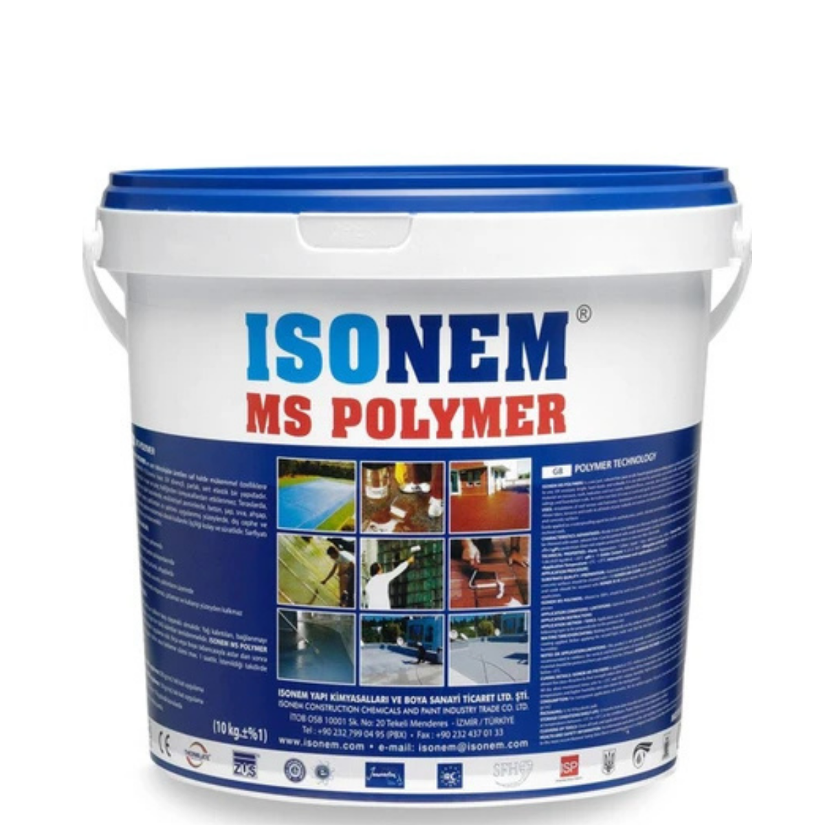 ISONEM MS POLİMER BEYAZ 10 KG