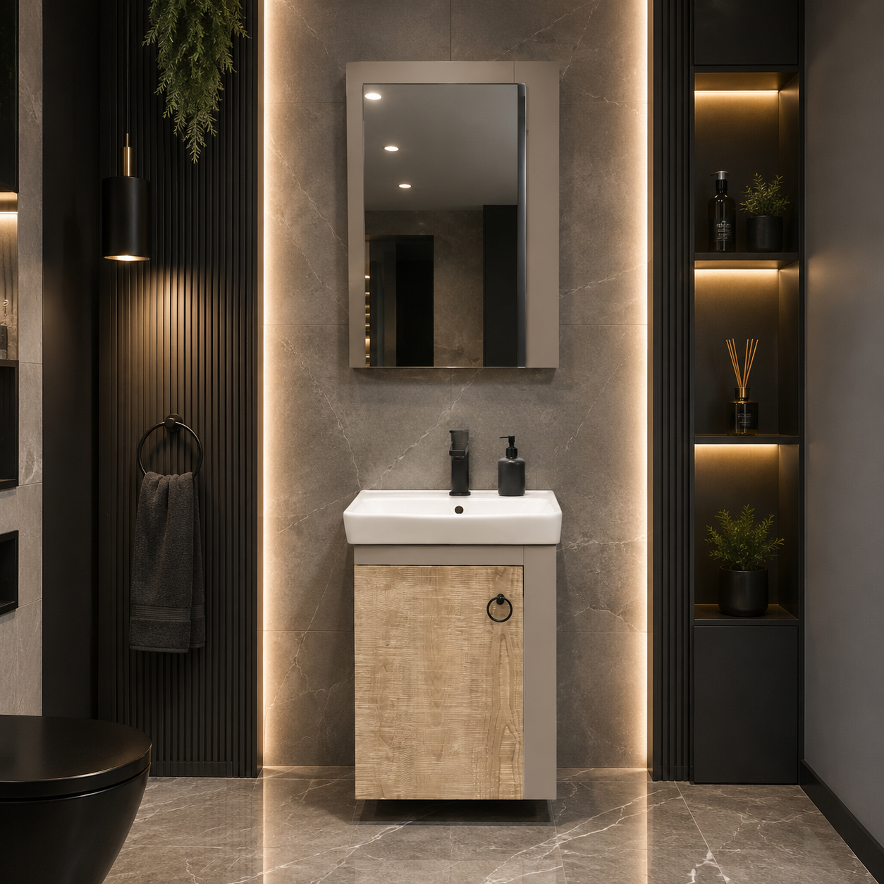 BANYO DOLABI 50 CM TRUVA