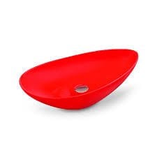 LAVABO BADEM 37X59 MOBİLYA ÜSTÜ KIRMIZI