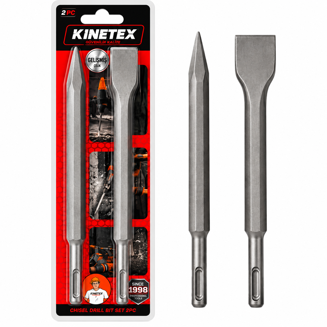 KINETEX HİLTİ SETİ MURÇ-KESKİ KTX-3504