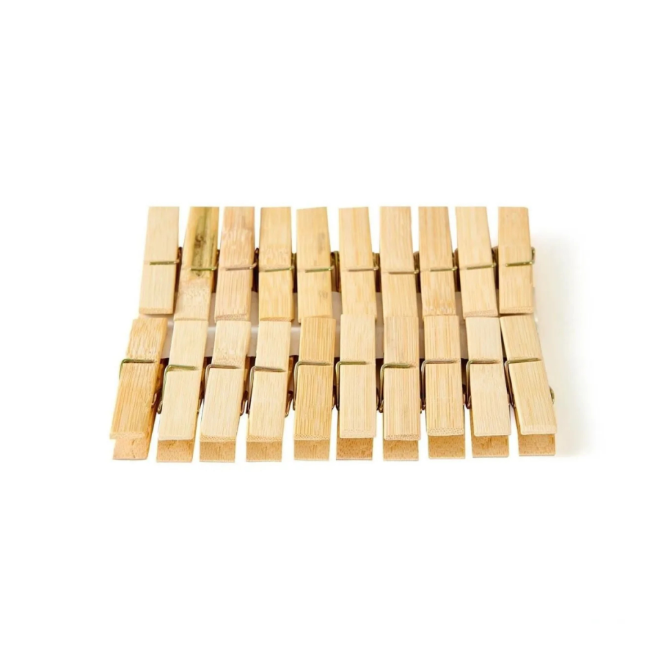 ÇAMAŞIR MANDALI AHŞAP 20 Lİ