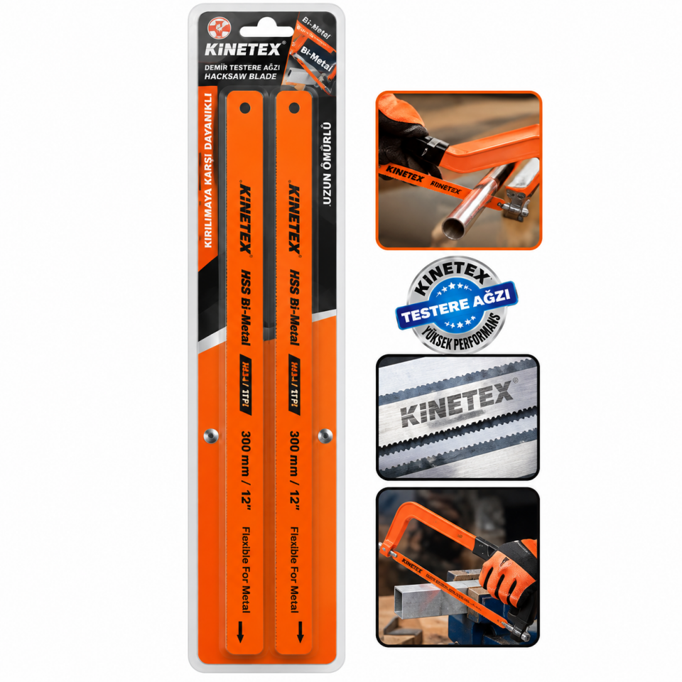 KINETEX DEMIR TESTERE AĞIZ SETI KTX-3386