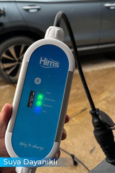 HIMS EV TİPİ TAŞINABİLİR E.ARAÇ ŞARJ CİHAZI HCTK-G-3 3.7 KW