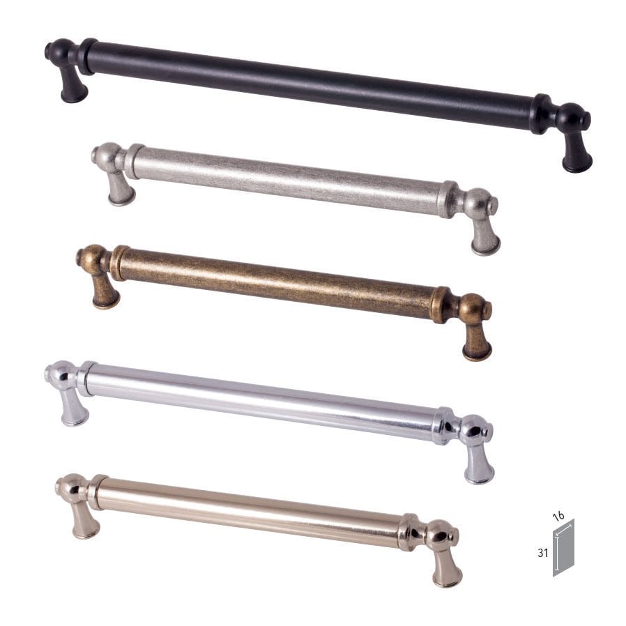 ESAL METAL KULP 4062-R21 192MM ÇEMBERLİ TAŞ